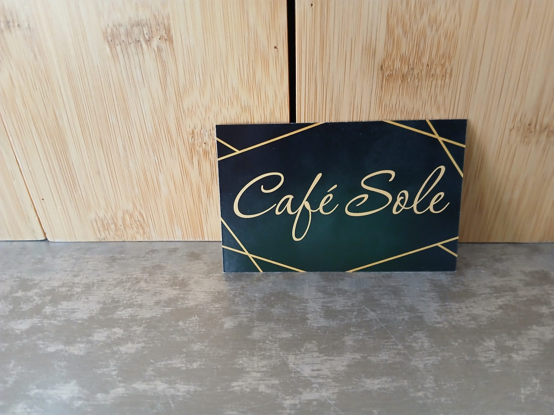 Café Sole Flammkuchen Spezialitäten